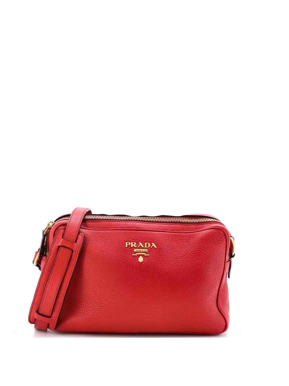 Prada Double Zip Camera Bag Vitello #281581P12B